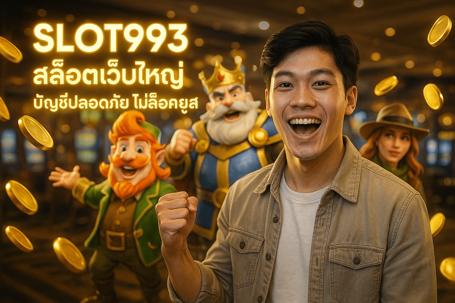 SLOT993 สล็อตเว็บใหญ่ บัญชีปลอดภัย ไม่ล็อคยูส