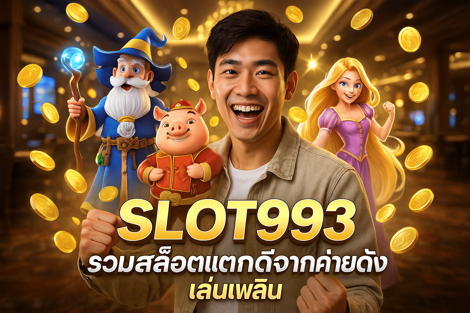 SLOT993 รวมสล็อตแตกดีจากค่ายดัง เล่นเพลิน