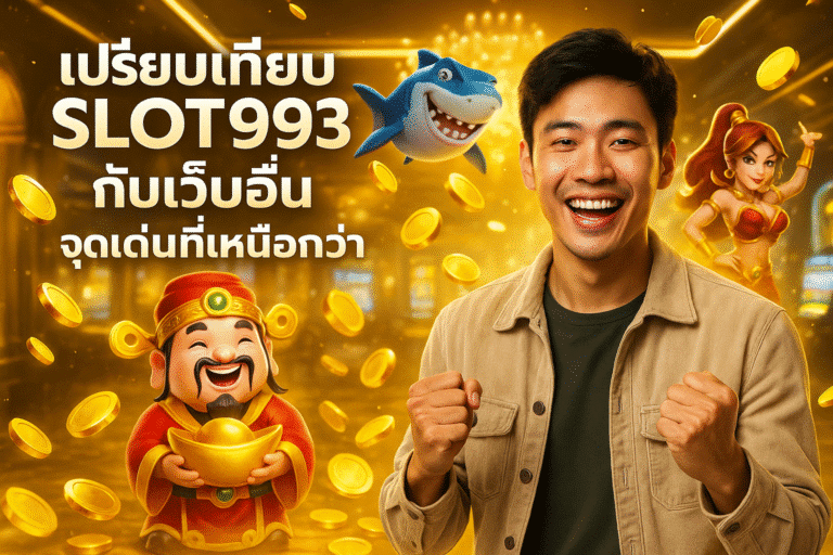 เปรียบเทียบ SLOT993 กับเว็บอื่น จุดเด่นที่เหนือกว่า